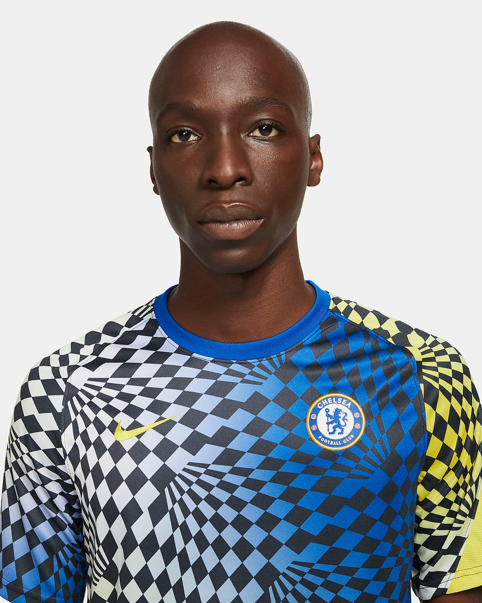 Chelsea pre match sales jersey long sleeve