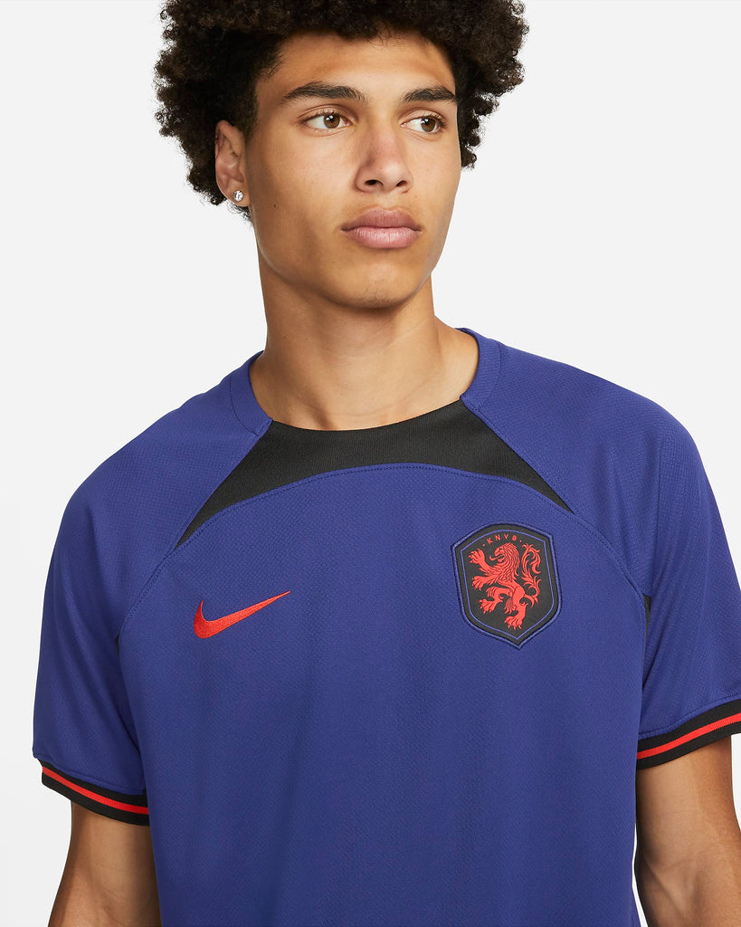 Nike Men's Netherlands 2022/23 Away Jersey White/Soar, M